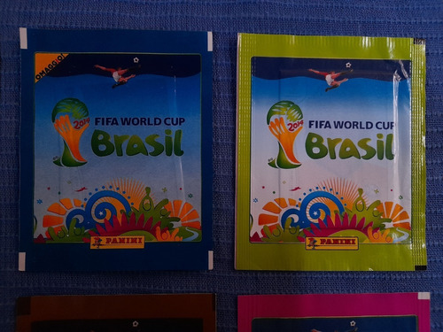 Imagen 4 de 6 de Panini Sobres Mundial De Fútbol Brasil 2014 Coleccionables.