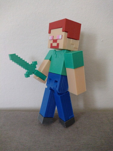 Steve Articulado Minecraft || Impresión 3d