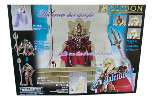 Saint Seiya Mith Cloth Poseidón Roe