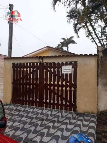 Imagem 1 de 18 de Casa Com 2 Dormitórios À Venda, 61 M² Por R$ 195.000,00 - Itaóca - Mongaguá/sp - Ca5111