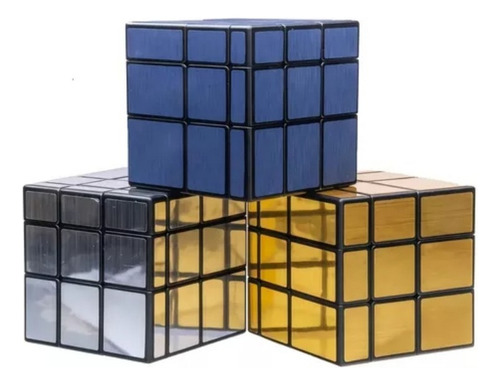 Bloques De Espejo Mirror Cube Mirror Qiyi Gold 3x3