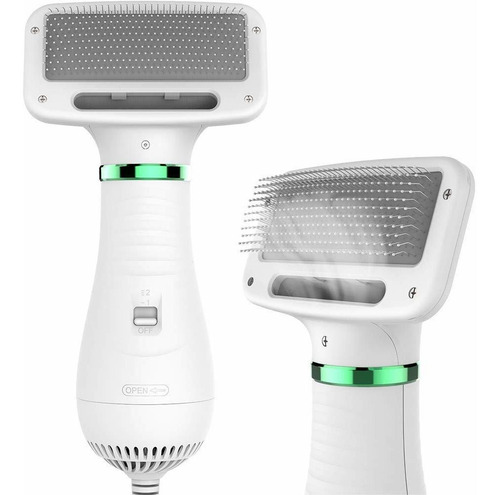 2in1 Pet Grooming Secador De Cabelo Silencioso E Branco
