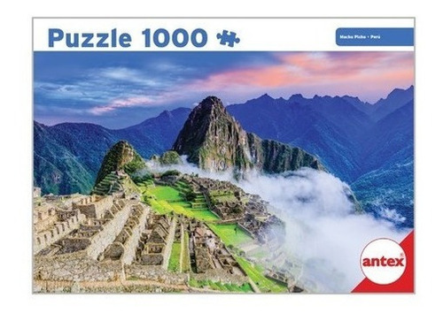Rompezabezas Puzzle 1000 Piezas Machu Pichu Antex 3073