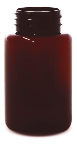 25 Envases Pastillero Ambar 150 Ml Pet