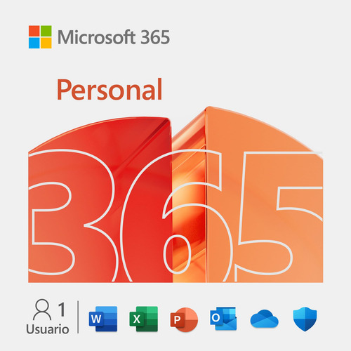 Microsoft 365 Personal 12 Meses Licencia 1 Usuario Pc Mac