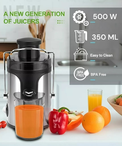 Extractor De Jugos Exprimidor De Naranja Eléctrico Sacajugo