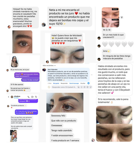 Cs Eyelash Nasmac® Serum Para Pestañas 6ml