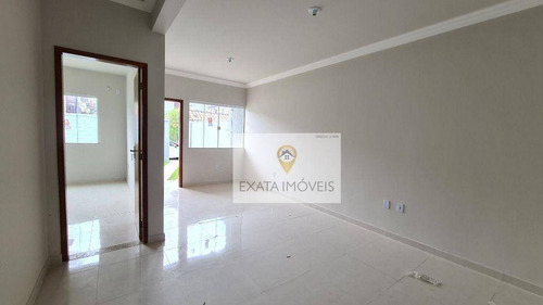 Imagem 4 de 12 de Casa Linear 2 Quartos/suíte, Extensão Do Bosque, Rio Das Ostras! - Ca1227