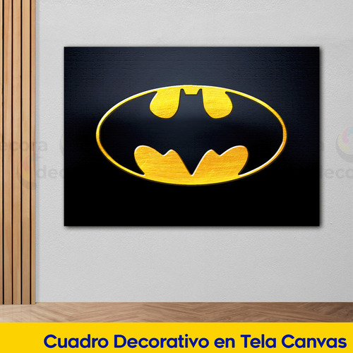 Cuadro Batman Dc Comics Niños Bastidor Canvas 60x90 Art27