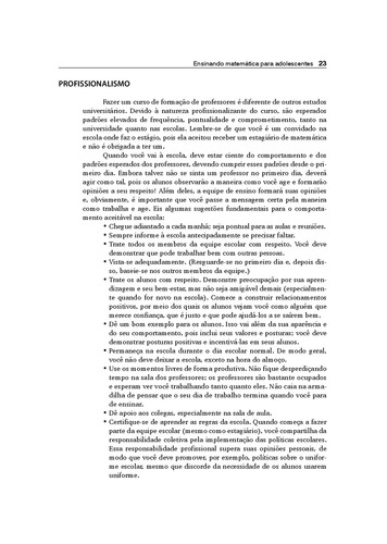 Ensinando Matemática para Adolescentes, de Chambers, Paul. Editorial PENSO, capa mole em português, 2015