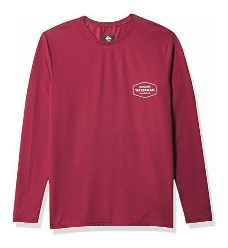 Quiksilver Waterman Men's Standard Gut Check Ls Long 9qn6w