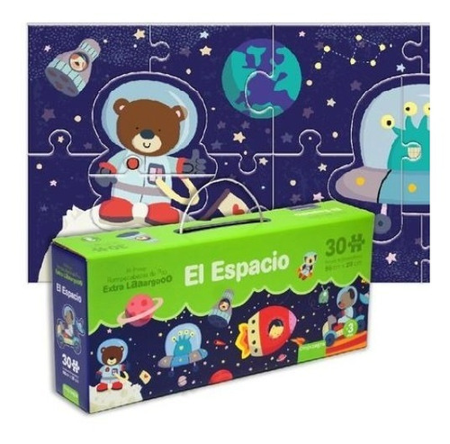 Imagen 5 de 12 de Oveja Negra Puzzle Extralargo El Espacio Colores En Fuga Kid