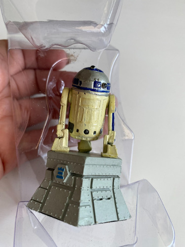 Boneco Miniatura Para Colecionismo R2-d2 Star Wars Caixa