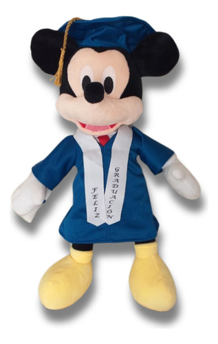 Peluche Minnie Mickey Graduación 50 Cm