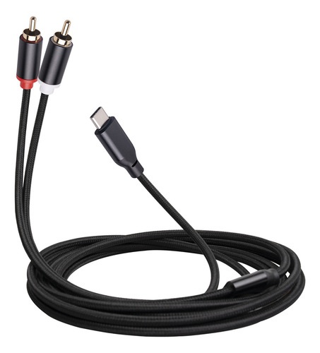 Cable De Audio Usb C A Rca -cable C A 2 Rca Tipo 2 Conectore