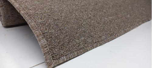 Carpeta Alfombra Boucle Beige Con Orillado 1x2mt