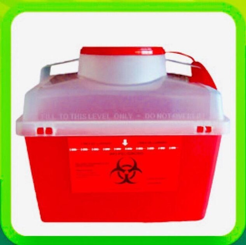 Imagen 1 de 2 de Contenedor De Desechos Biologicos 14 Lts