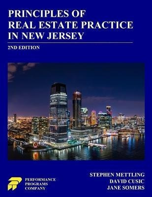 Principles Of Real Estate Practice In New Jersey : 2nd Ed...