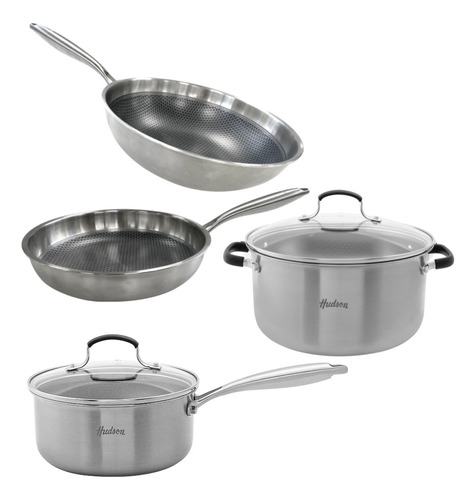 Set Profesional Sarten 26 Wok 30 Cacerolas 20 26 Acero Inox 