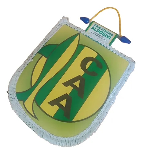 Aldosivi De Mdp Banderín Pvc Acolchado Escudo Cumple Torta