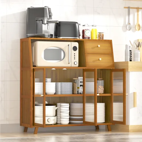 comprar Aparador Buffet Living Con 3 Puertas 2 Cajones