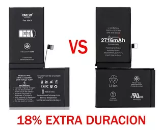 Bateria Para iPhone X Mayor Duracion 3210mah Marca Deji