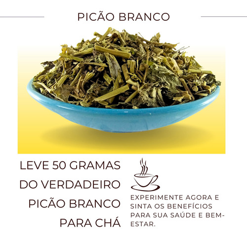 Picão Branco Erva Para Chá | Carrapicho Da Flor Amarela