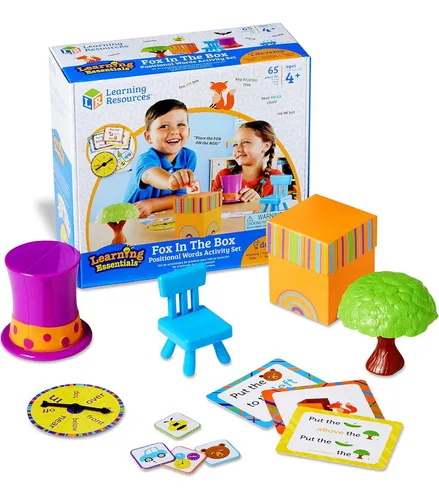 comprar Learning Resources Fox In The Box Position Word Activity Set