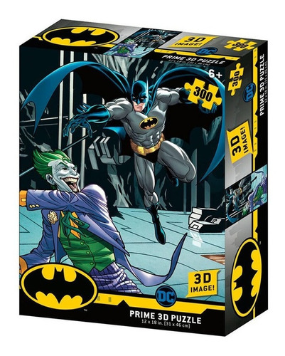 Puzzle Rompecabeza Batman Vs Joker Dc 300 Piezas Prime 3d