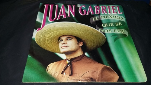 Juan Gabriel El Mexico Que Se Nos Fue Lp Vinilo Ranchera