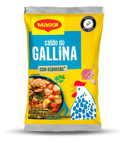 Caldo De Gallina En Polvo Desmenusado - Kg a $54000