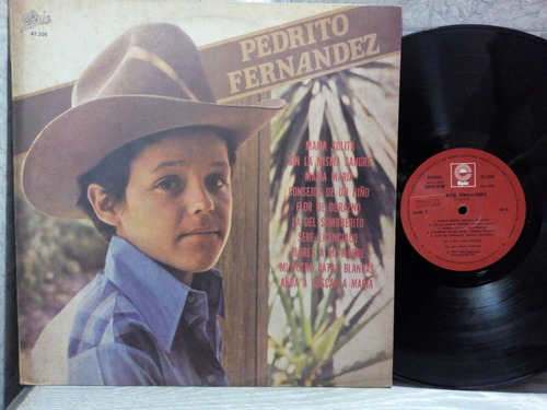 Pedrito  Fernández 1979 Lp Vinilo