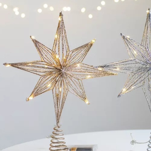 J Lámpara Led Con Forma De Estrella Para Árboles De