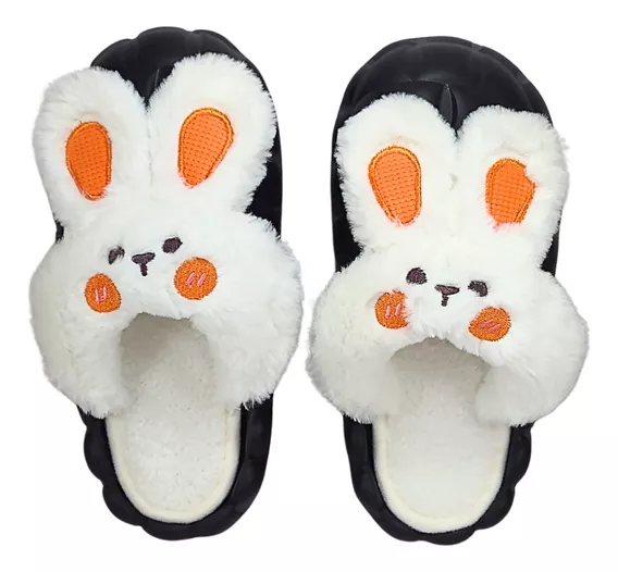 Pantuflas Babuchas Conejo Antideslizante Comodas Suave Bunny