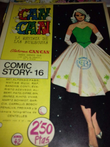Revista Can -can ,numero 42,bruguera ,especial Carrillo.