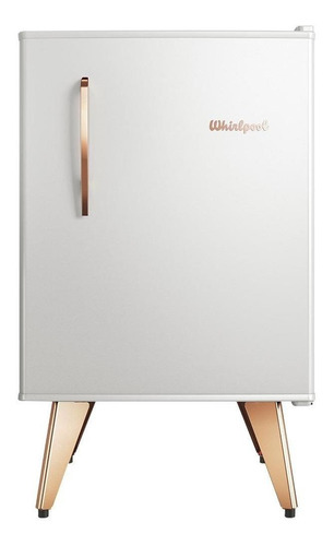 Imagen 2 de 4 de Heladera Minibar Whirlpool Wra09 Blanca 76l Retro