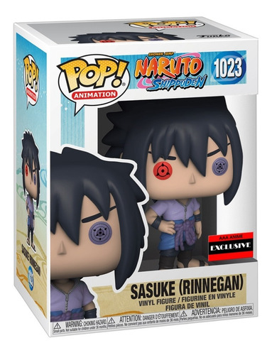 Imagen 2 de 2 de Funko Pop Sasuke Uchiha Rinnegan - Aaa Exclusive