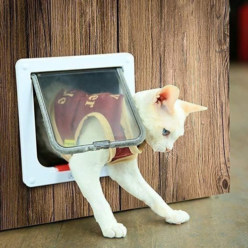 Imagen 4 de 8 de Puerta Xl Interior Para Gatos Y Perros Mascotas 27*25 Cm
