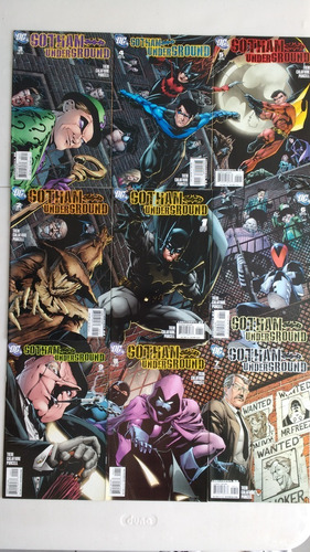 Batman Gotham Underground #1 - 9 (historia Completa 9 Comics (Usado)
