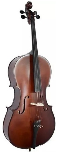 Cello 4/4 Stradella Mc601244 Macizo + Arco Y Funda