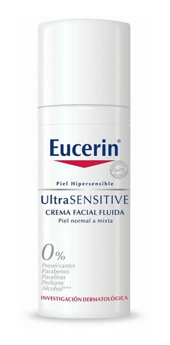 Eucerin Ultrasensitive Crema Facial Fluida X 50 Ml