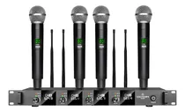 Comprar Microfonos Gc Tk400 Inalambricos 4 Canales Sistema Uhf Mano