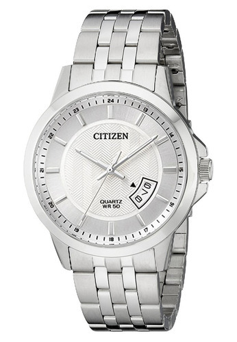 Reloj Citizen Hombre Acero Inoxidable Bi105081a Color del fondo Blanco