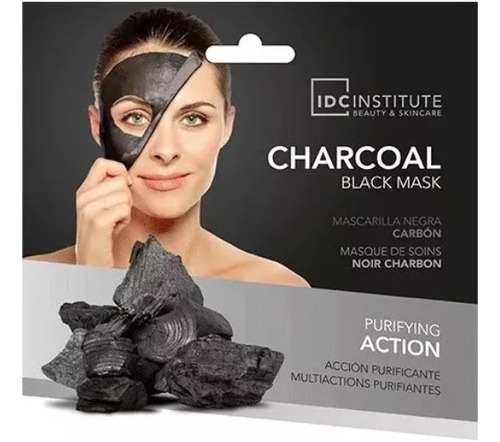 Idc Institute Mascarilla Facial De Carbón 22 Grs