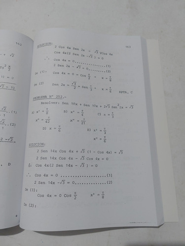 Libro Colección Sigma Trigonometría Curso Completo