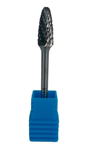 Fresa Lima Rotativa Metal Duro Cónica 6mm