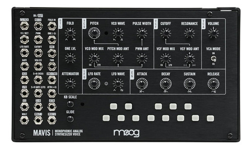Moog Mavis - Kit De Sintetizador Analógico Semimodular