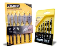 Comprar 2 Juegos De Mechas Para Madera Mecha Plana.