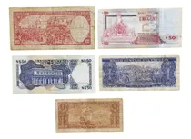 Comprar Billetes De La Rep. O. Del Uruguay - Lote De 5 Billetes