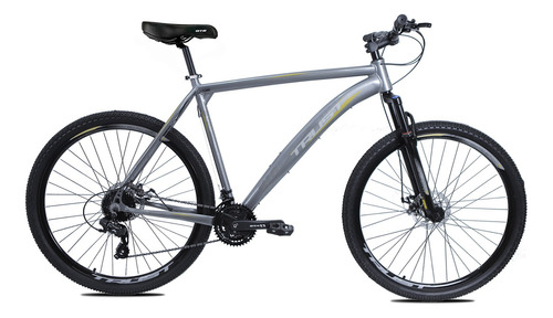 Bicicleta Aro 29 Quadro 23 Trust Big 24v K7 - 11/36 Cor Cinza Claro Tamanho do quadro 23